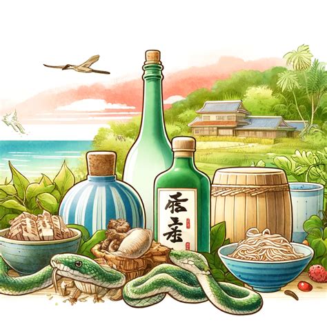 沖縄の伝統酒「ハブ酒」の驚きの効能と味わい 